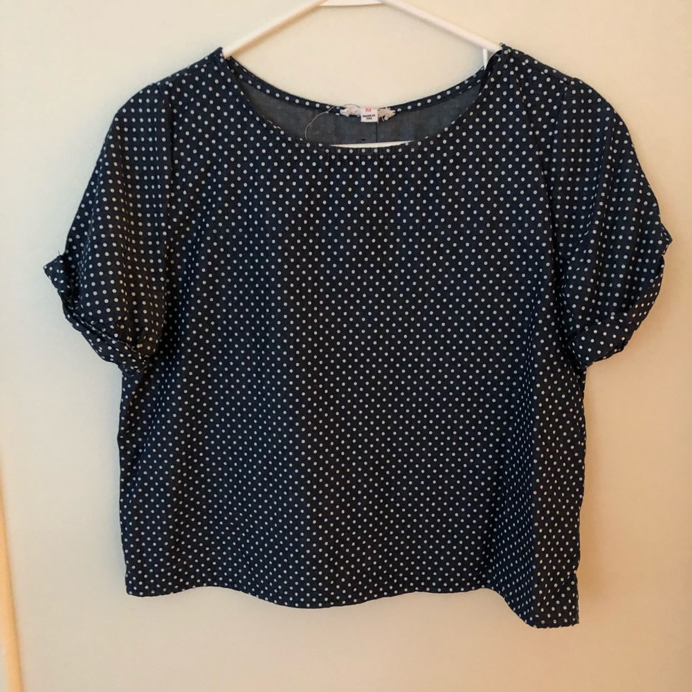 Blouse with back button Details